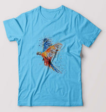 Load image into Gallery viewer, Parrot T-Shirt for Men-Light Blue-Ektarfa.online
