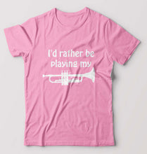 Load image into Gallery viewer, Trumpet Love T-Shirt for Men-Light Baby Pink-Ektarfa.online
