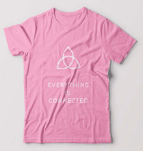 Load image into Gallery viewer, Everything is Connected T-Shirt for Men-Light Baby Pink-Ektarfa.online
