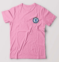 Load image into Gallery viewer, Chelsea Logo T-Shirt for Men-S(38 Inches)-Light Baby Pink-Ektarfa.online
