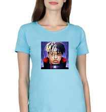 Load image into Gallery viewer, Lil Uzi Vert (LUV) T-Shirt for Women-Light Blue-Ektarfa.online
