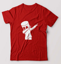 Load image into Gallery viewer, Dab Marshmello T-Shirt for Men-Red-Ektarfa.online
