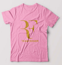 Load image into Gallery viewer, Roger Federer T-Shirt for Men-S(38 Inches)-Light Baby Pink-Ektarfa.online

