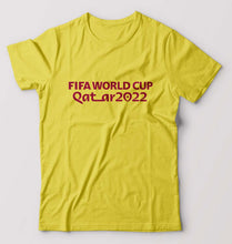 Load image into Gallery viewer, FIFA World Cup Qatar 2022 T-Shirt for Men-Yellow-Ektarfa.online

