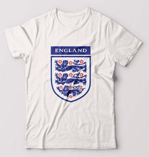 Load image into Gallery viewer, England Football T-Shirt for Men-White-Ektarfa.online
