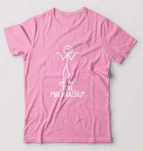 Load image into Gallery viewer, Nachu Funny T-Shirt for Men-Light Baby Pink-Ektarfa.online
