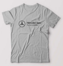 Load image into Gallery viewer, Mercedes-Benz T-Shirt for Men-S(38 Inches)-Grey Melange-Ektarfa.online
