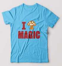 Load image into Gallery viewer, Mushroom T-Shirt for Men-Light Blue-Ektarfa.online
