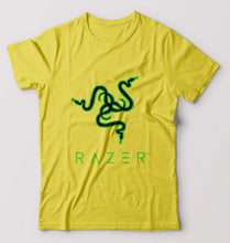 Load image into Gallery viewer, Razer T-Shirt for Men-Yellow-Ektarfa.online
