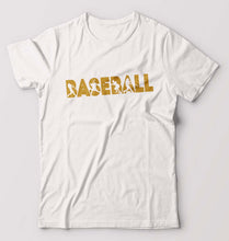 Load image into Gallery viewer, Baseball T-Shirt for Men-White-Ektarfa.online
