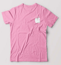 Load image into Gallery viewer, Apple T-Shirt for Men-S(38 Inches)-Light Baby Pink-Ektarfa.online
