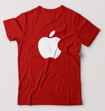 Load image into Gallery viewer, Apple T-Shirt for Men-S(38 Inches)-Red-Ektarfa.online
