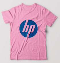 Load image into Gallery viewer, Hewlett-Packard(HP) T-Shirt for Men-S(38 Inches)-Light Baby Pink-Ektarfa.online
