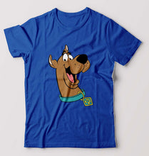 Load image into Gallery viewer, Scooby Doo T-Shirt for Men-S(38 Inches)-Royal Blue-Ektarfa.online
