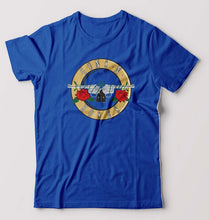 Load image into Gallery viewer, Guns and Roses T-Shirt for Men-Royal blue-Ektarfa.online
