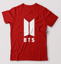 Load image into Gallery viewer, BTS T-Shirt for Men-Red-Ektarfa.online
