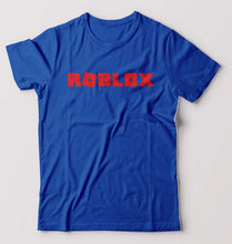 Load image into Gallery viewer, Roblox T-Shirt for Men-S(38 Inches)-Royal Blue-Ektarfa.online
