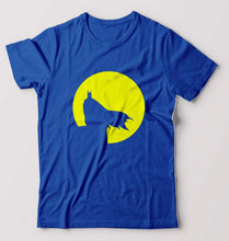 Load image into Gallery viewer, Batman Superhero T-Shirt for Men-S(38 Inches)-Royal Blue-Ektarfa.online
