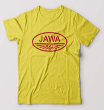 Load image into Gallery viewer, Jawa T-Shirt for Men-S(38 Inches)-Yellow-Ektarfa.online
