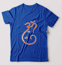 Load image into Gallery viewer, Ganpati JI(Ganesh) T-Shirt for Men-Royal Blue-Ektarfa.online
