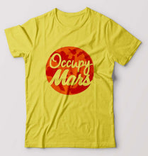 Load image into Gallery viewer, Occupy Mars Elon Musk T-Shirt for Men-Yellow-Ektarfa.online
