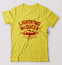 Load image into Gallery viewer, Lightning McQueen T-Shirt for Men-Yellow-Ektarfa.online
