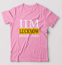 Load image into Gallery viewer, IIM Lucknow T-Shirt for Men-S(38 Inches)-Light Baby Pink-Ektarfa.online
