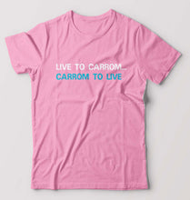 Load image into Gallery viewer, Carrom T-Shirt for Men-Light Baby Pink-Ektarfa.online
