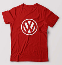 Load image into Gallery viewer, volkswagen T-Shirt for Men-S(38 Inches)-Red-Ektarfa.online
