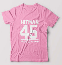 Load image into Gallery viewer, Rohit Sharma T-Shirt for Men-Light Baby Pink-Ektarfa.online
