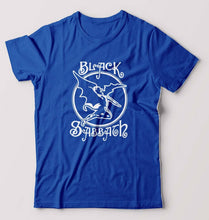 Load image into Gallery viewer, Black Sabbath T-Shirt for Men-S(38 Inches)-Royal Blue-Ektarfa.online
