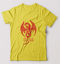 Load image into Gallery viewer, House of the Dragon (GOT) T-Shirt for Men-Yellow-Ektarfa.online
