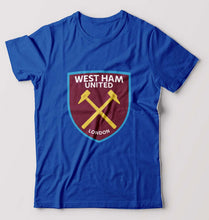 Load image into Gallery viewer, West-Ham T-Shirt for Men-Royal Blue-Ektarfa.online

