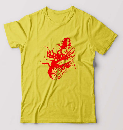 Hanuman Ji (God) T-Shirt for Men-Yellow-Ektarfa.online