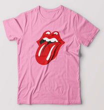 Load image into Gallery viewer, Rolling Stones T-Shirt for Men-S(38 Inches)-Light Baby Pink-Ektarfa.online
