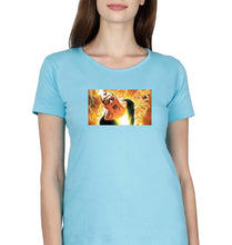 Load image into Gallery viewer, Black Adam T-Shirt for Women-XS(32 Inches)-Light Blue-Ektarfa.online
