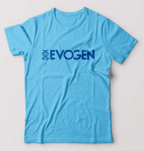 Load image into Gallery viewer, Evogen T-Shirt for Men-S(38 Inches)-Light Blue-Ektarfa.online
