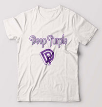 Load image into Gallery viewer, Deep Purple T-Shirt for Men-White-Ektarfa.online
