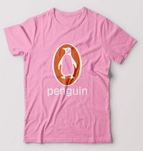 Load image into Gallery viewer, Penguin T-Shirt for Men-Light Baby Pink-Ektarfa.online
