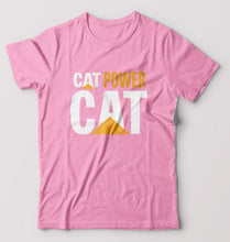 Load image into Gallery viewer, Cat Power T-Shirt for Men-Light Baby Pink-Ektarfa.online
