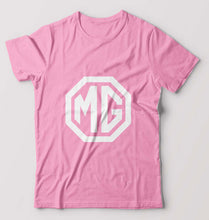 Load image into Gallery viewer, Morris Garages(MG) T-Shirt for Men-S(38 Inches)-Light Baby Pink-Ektarfa.online
