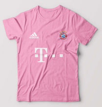 Load image into Gallery viewer, FC Bayern Munich 2021-22 T-Shirt for Men-S(38 Inches)-Light Baby Pink-Ektarfa.online
