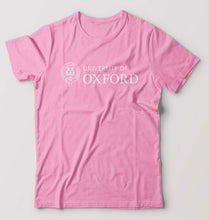 Load image into Gallery viewer, University of Oxford T-Shirt for Men-S(38 Inches)-Light Baby Pink-Ektarfa.online
