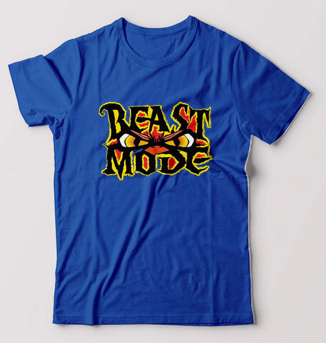 Gym Beast T-Shirt for Men-Royal Blue-Ektarfa.online