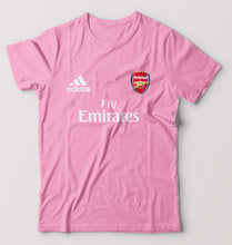 Load image into Gallery viewer, Arsenal T-Shirt for Men-S(38 Inches)-Light Baby Pink-Ektarfa.online
