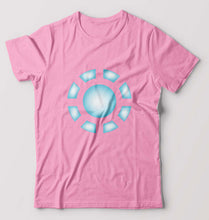 Load image into Gallery viewer, ARC REACTOR Iron Man Superhero T-Shirt for Men-Light Baby Pink-Ektarfa.online
