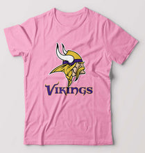 Load image into Gallery viewer, Vikings T-Shirt for Men-Light Baby Pink-Ektarfa.online

