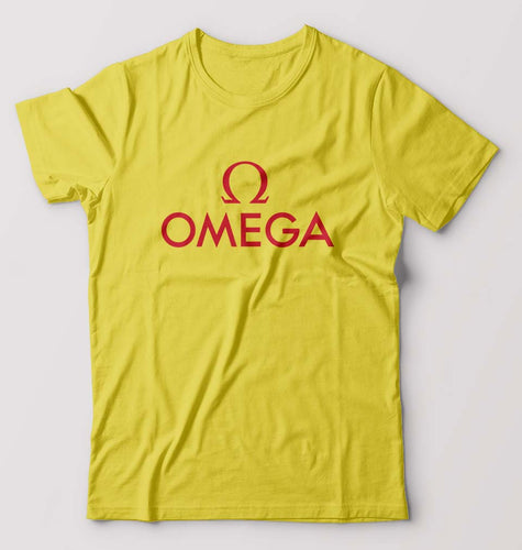 Omega T-Shirt for Men-Yellow-Ektarfa.online