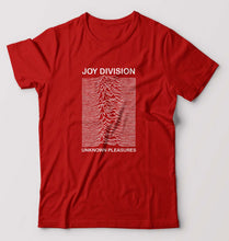 Load image into Gallery viewer, Joy Division T-Shirt for Men-S(38 Inches)-Red-Ektarfa.online
