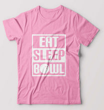 Load image into Gallery viewer, Bowling T-Shirt for Men-Light Baby Pink-Ektarfa.online
